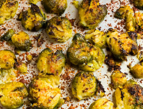 RECIPE: Smashed Brussels Sprouts