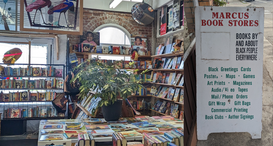 To find our next reads, we visited Oakland’s very own Marcus Books, the country’s oldest Black owned bookstore!