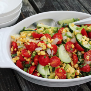 Raw Corn Salad