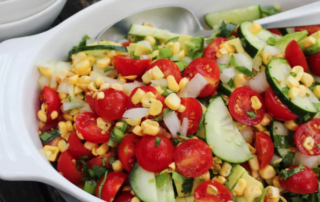 Raw Corn Salad