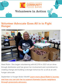Volunteers in Action e-news, March 2022