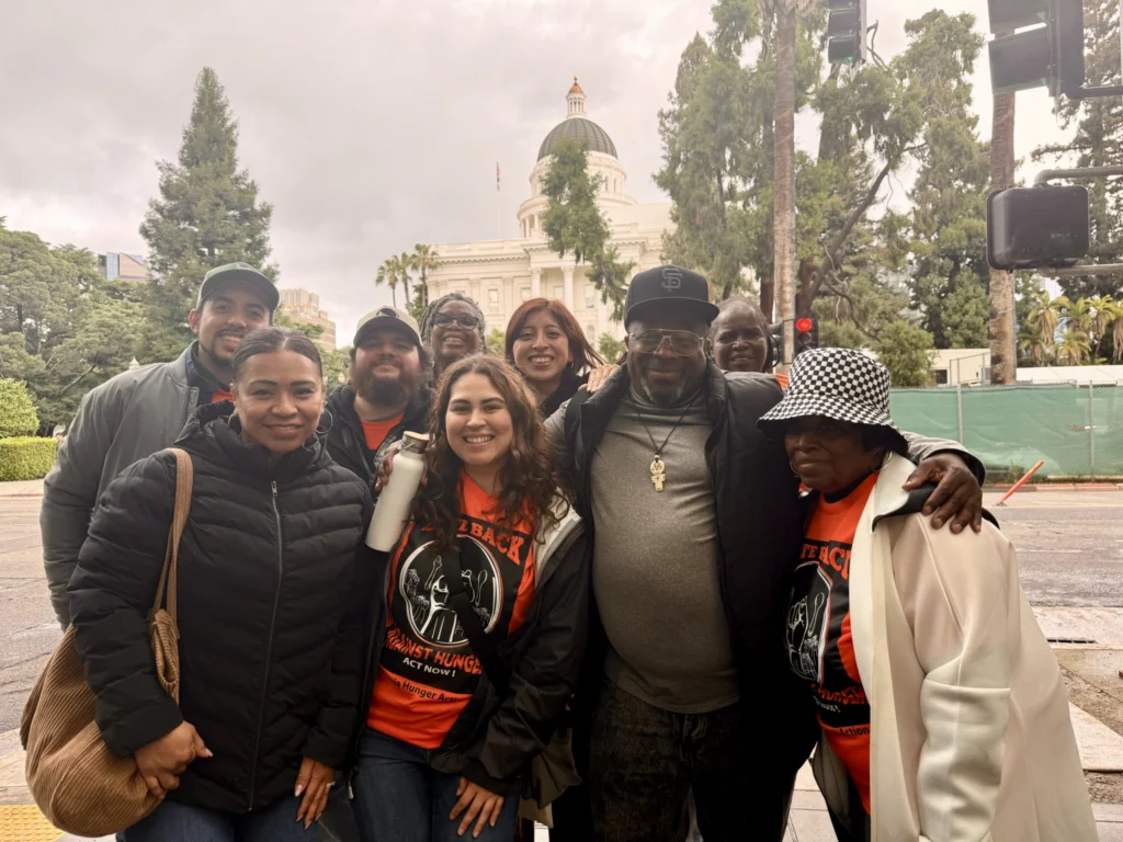 ACCFB staff and community organizers on Hunger Action Day